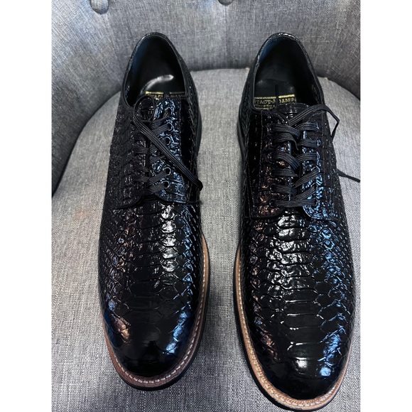 STACY ADAMS ANACONDA PLAIN TOE OXFORD - Picture 9 of 14